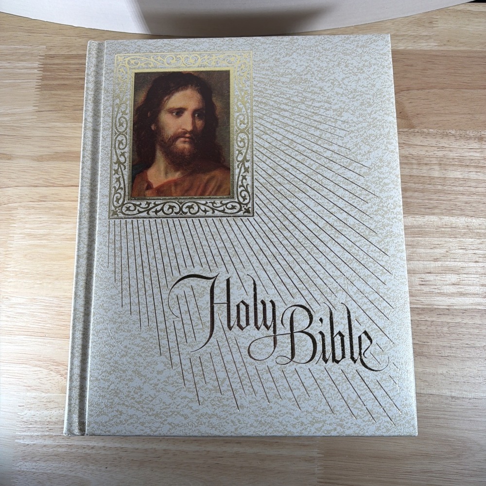 Holy Bible, King James Version, Fireside Family Edition, Red Letter, Hertel 1970